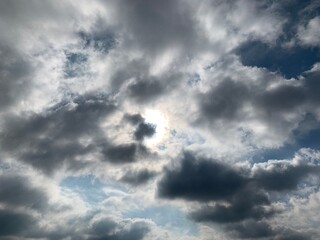 Obraz premium PAISAJES, NATURALEZA, SOL, MAR, NIEVE, NUBES.