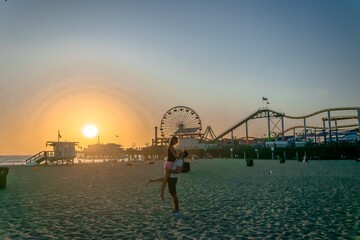 los angeles molo z kołem © DawidFastMan