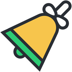 Christmas Bell Vector Icon