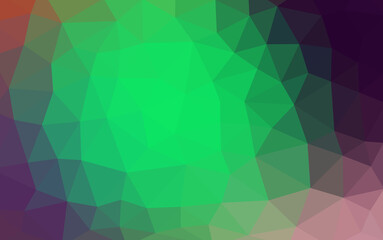 abstract geometric pattern polygon geometric rainbow colorful background. Vector and illustration