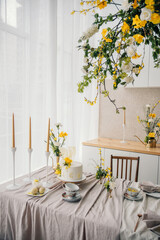 This is a photo of the wedding table