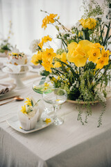 This is a photo of the wedding table