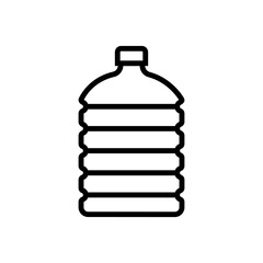 water bottle, bottle, icon, symbol, template, flat 
