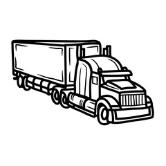 Truk PNG Format With Transparent Background