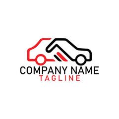 Modern car logo design with vector format.