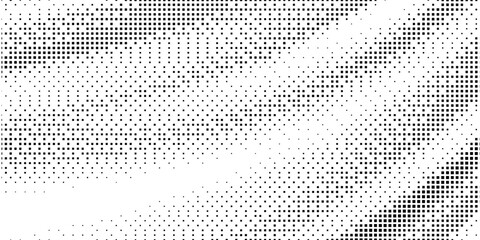 Halftone monochrome pattern with squares. Minimalism, vector. Background for posters, websites, business cards, postcards, interior design.
