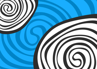 Abstract background with swirl line pattern and with some copy space area