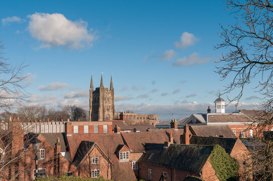 Houses in Tamworth, Staffordshire, UK