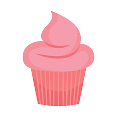 pink cupcake icon