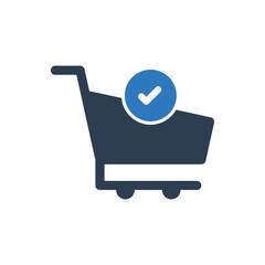 Shopping Cart Check Icon