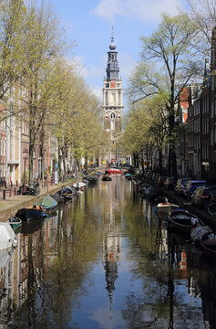 Amsterdam church tower