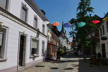Straße in der Altstadt von Kempen