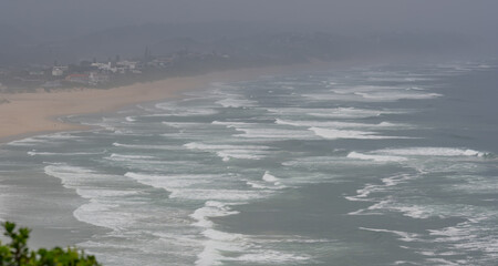 Wilderness auf der Garden Route mit Sandstrand in Südafrika 