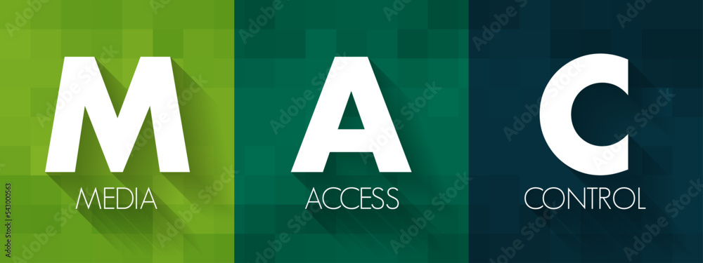 Poster mac media access control - network data transfer policy that determines how data is transmitted betw