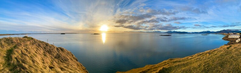 Obraz premium Iceland, Landscape, lake 