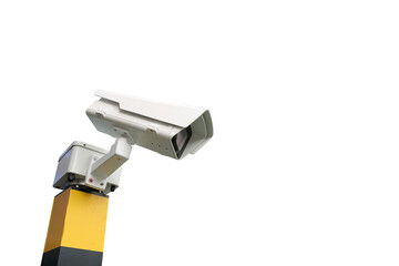CCTV Closed circuit camera, security system concept.