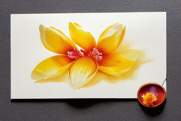 Crocus sativus, commonly known as saffron crocus, or autumn crocus, is a species of flowering plant of the Crocus genus in the iris family Iridaceae.