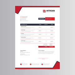 Modern and Creative Invoice Template