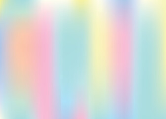 Abstract Background. Digital Foil. Metal Image. Graphic Flyer. Iridescent Texture. Holographic Gradient. Shiny Spectrum Template. Pink Blur Gradient. Violet Abstract Background