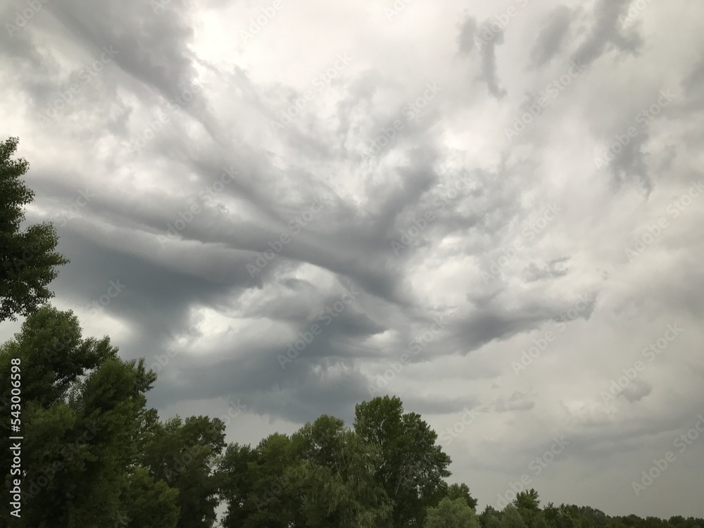 Poster clouds in the sky