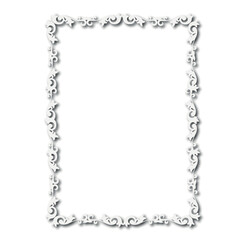 Frame, in the style of an ornament, Vector illustration eps 10, Art.	