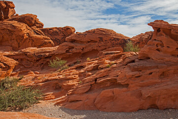 Valley of Fire rock formations  2716