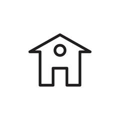 Home icon vector logo template