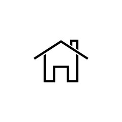 Home icon vector logo template