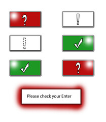 Webeingabe &uuml;berpr&uuml;fen