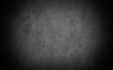 Old wall texture cement dark black gray  background abstract grey color design are light with white gradient background.