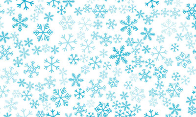 snowflakes seamless doodle pattern png