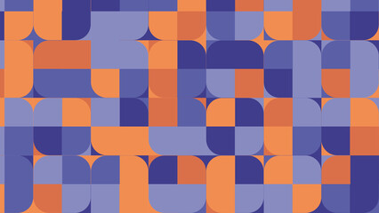 biege and bluegeometric pattern, seamless wallpaper for tile, banner, tableclothe