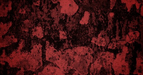 A textured background featuring deep red tones with a distressed, grunge appearance. The surface shows scratches and uneven patterns, creating a vintage feel.