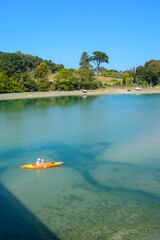 kayak sur le Douron, Locquirec