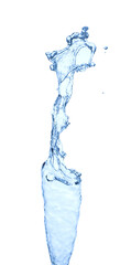 Fototapeta na wymiar water splashisolated