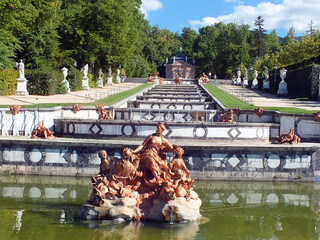 Palacio de la Granja de San Ildefonso y sus fuentes