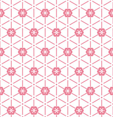 Fototapeta premium Geometric pattern. Seamless vector background. Ethnic graphic design. 