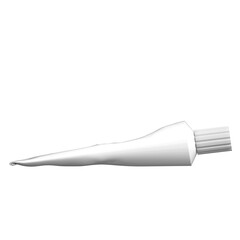 3d rendering illustration of a toothpaste container