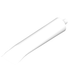 3d rendering illustration of a toothpaste container