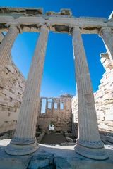 Foto op Plexiglas anti-reflex Details of Erechtheion in Athens of Greece, © Lambros Kazan