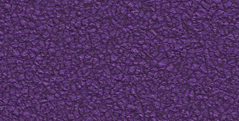 Fototapeta premium Dark purple cracks asphalt flat grunge stone pavement rock wall 3d background