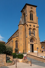 Fototapeta na wymiar Eglise de Theizé