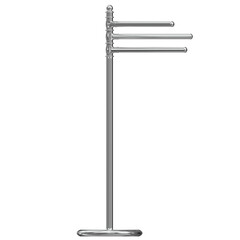 3d rendering illustration of a towel stand