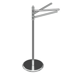 3d rendering illustration of a towel stand
