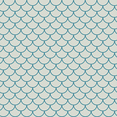 Fish scale seamless pattern