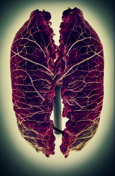 This powerful poster is designed to help people stop smoking. Smoking kills, and this image shows what smoking can do to your lungs.