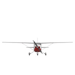 3d rendering illustration of a personal use airplane toy