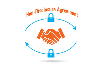 Obraz premium Non disclosure agreement commercial concept