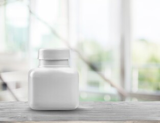 Classic medical blank bottle for pills