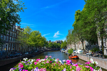 Fototapeta na wymiar Herengracht Amsterdam
